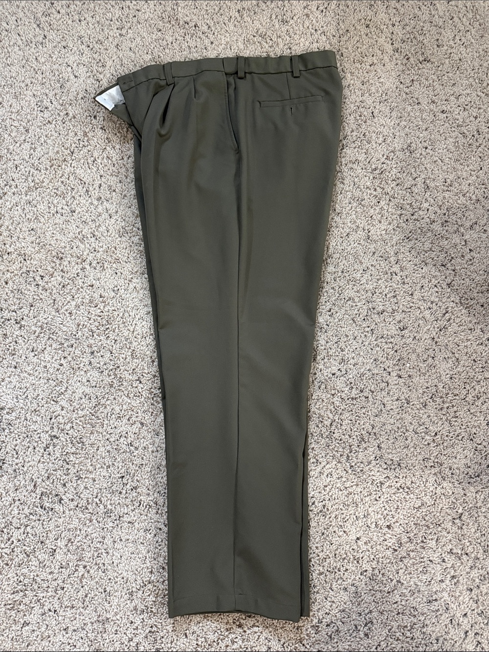 Haggar Olive Green Men's Dress Pants 38/32